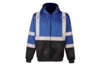 Picture of GSS Safety Blue Zip-Up Hooded Sweatshirt