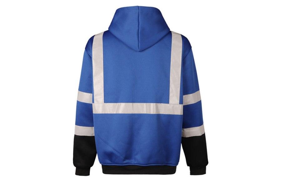 Picture of GSS Safety Blue Zip-Up Hooded Sweatshirt