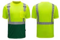Picture of GSS Safety Short Sleeve T-Shirt with Green Bottom