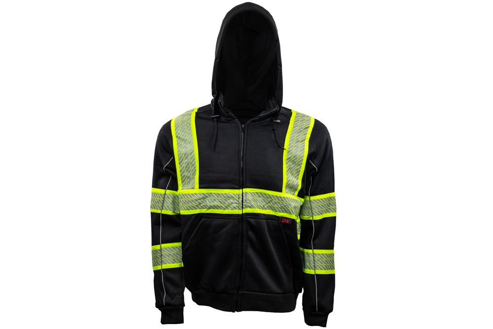 Picture of GSS Safety ONYX Heavy Weight Full-Zip Hooded Sweatshirt