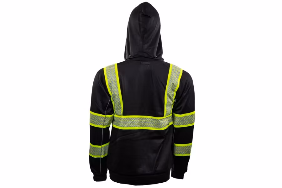 Picture of GSS Safety ONYX Heavy Weight Full-Zip Hooded Sweatshirt