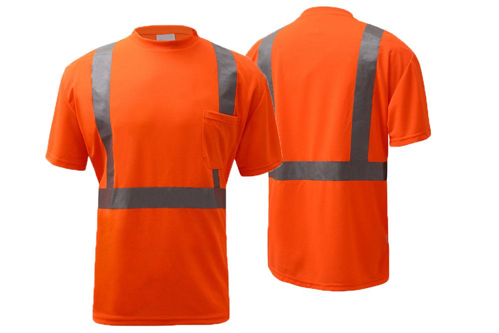 Picture of GSS Safety Class 2 Short Sleeve Moisture Wicking Safety T-Shirt