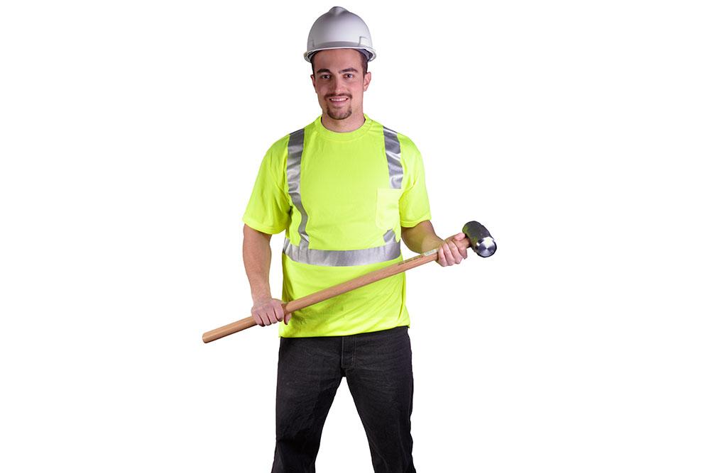 Picture of GSS Safety Class 2 Short Sleeve Moisture Wicking Safety T-Shirt