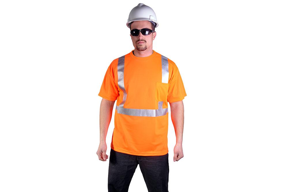 Picture of GSS Safety Class 2 Short Sleeve Moisture Wicking Safety T-Shirt
