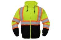 Picture of GSS Safety Two Tone Full Zip Hooded Sweatshirt