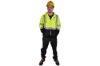 Picture of GSS Safety Class 3 Full Zipper Hooded Sweatshirt with Black Bottom