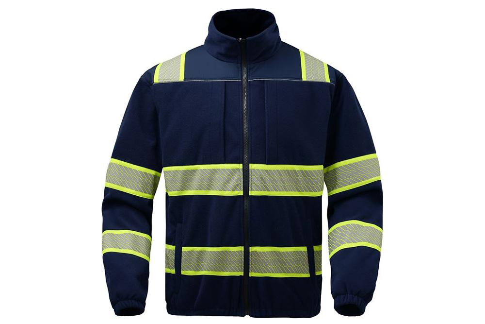 Picture of GSS Safety ONYX Enhanced Visibility Fleece Zip-Up Sweatshirt