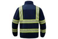 Picture of GSS Safety ONYX Enhanced Visibility Fleece Zip-Up Sweatshirt