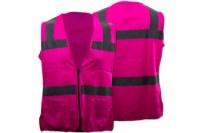 Picture of Delta Plus Women's Pink Safety Vest
