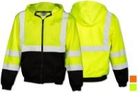 Picture of Kishigo Class 3 Full-Zip Hooded Sweatshirt