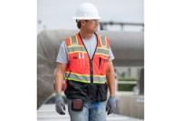 Picture of Kishigo Class 2 Black Series Black Bottom Vest