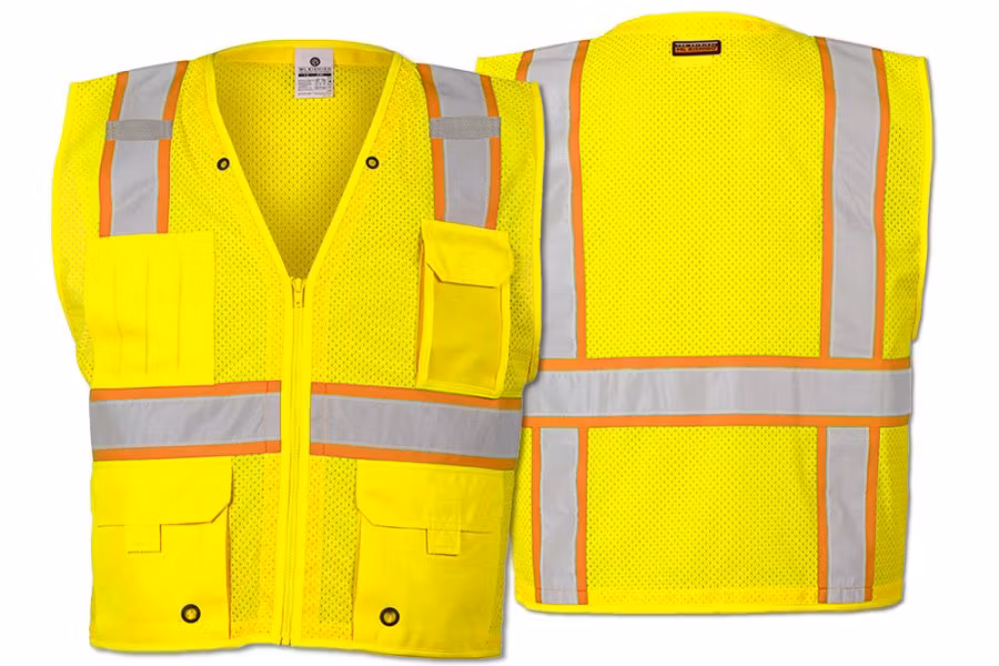 Picture of Kishigo Enhanced Visibility Multi Pocket Mesh Vest