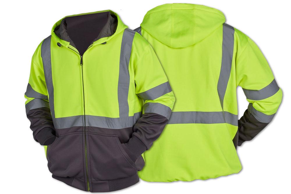 Picture of Utility Pro Class 3 Full-Zip Hooded Sweatshirt