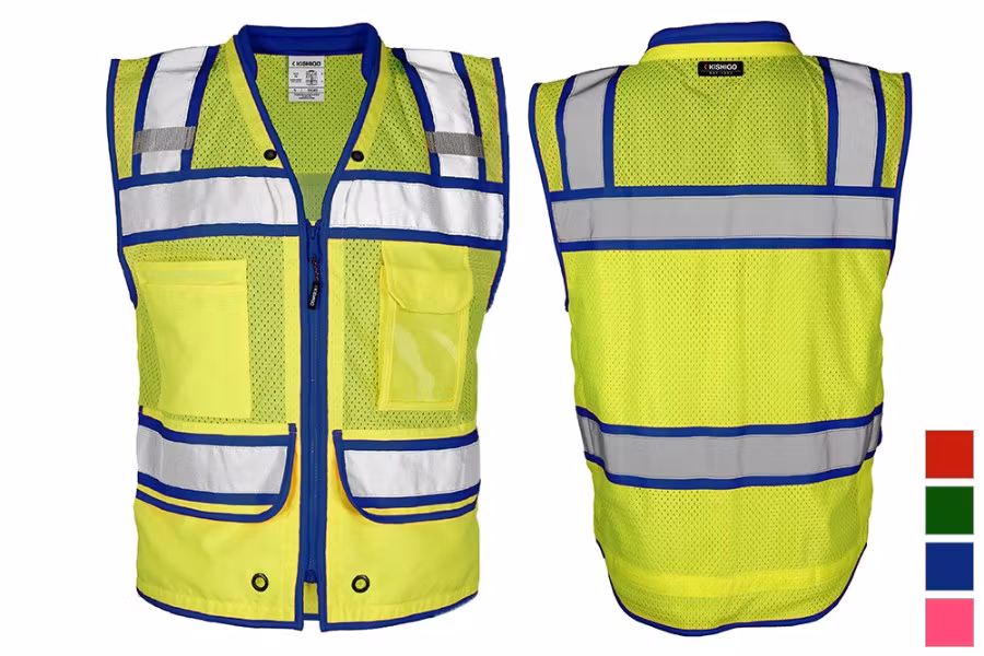 Picture of Kishigo Color Contrast High Performance Surveyors Vest