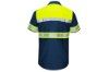 Picture of Red Kap Hi-Visibility Colorblock Ripstop Short Sleeve Work Shirt