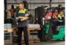 Picture of Red Kap Hi-Visibility Colorblock Ripstop Short Sleeve Work Shirt