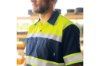 Picture of Red Kap Hi-Visibility Colorblock Ripstop Short Sleeve Work Shirt