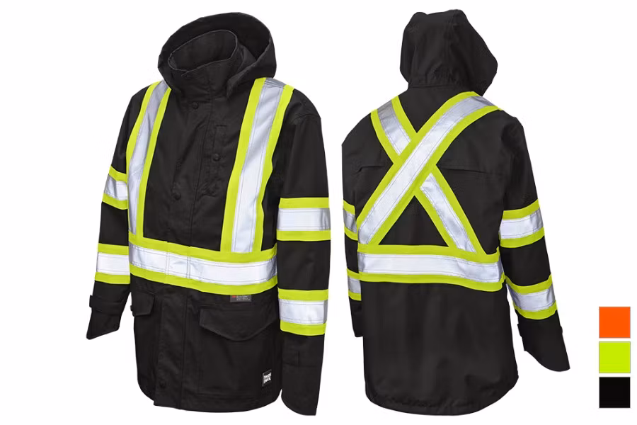 Picture of Tough Duck Safety Heavy Rain Jacket