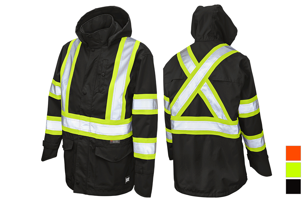 Picture of Tough Duck Safety Heavy Rain Jacket
