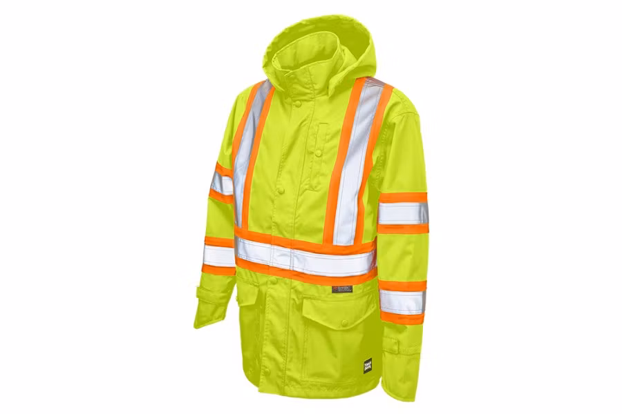 Picture of Tough Duck Safety Heavy Rain Jacket