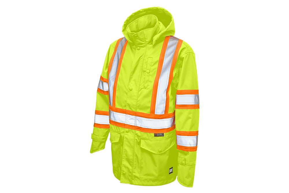 Picture of Tough Duck Safety Heavy Rain Jacket