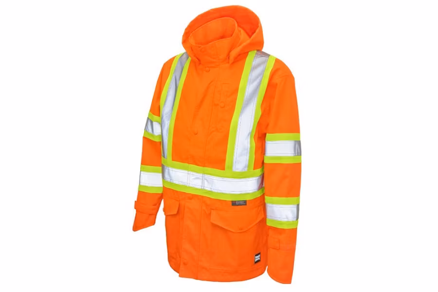 Picture of Tough Duck Safety Heavy Rain Jacket