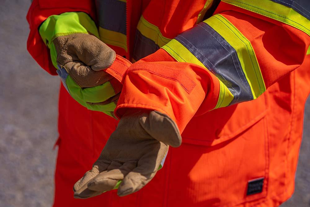 Picture of Tough Duck Safety Heavy Rain Jacket