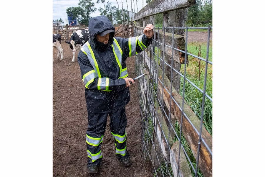 Picture of Tough Duck Safety Heavy Rain Jacket