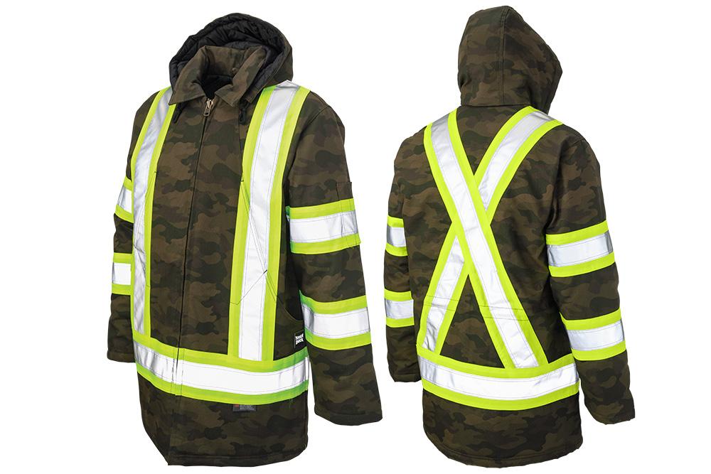 Picture of Tough Duck Safety Camo Flex Duck Safety Parka