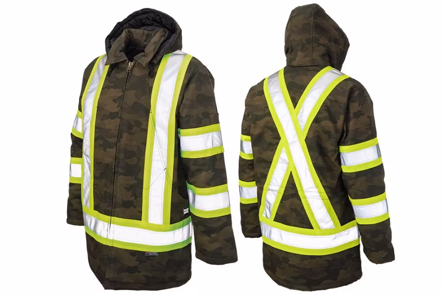 Picture of Tough Duck Safety Camo Flex Duck Safety Parka