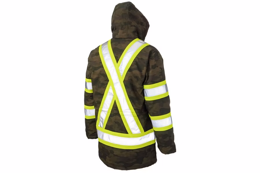 Picture of Tough Duck Safety Camo Flex Duck Safety Parka