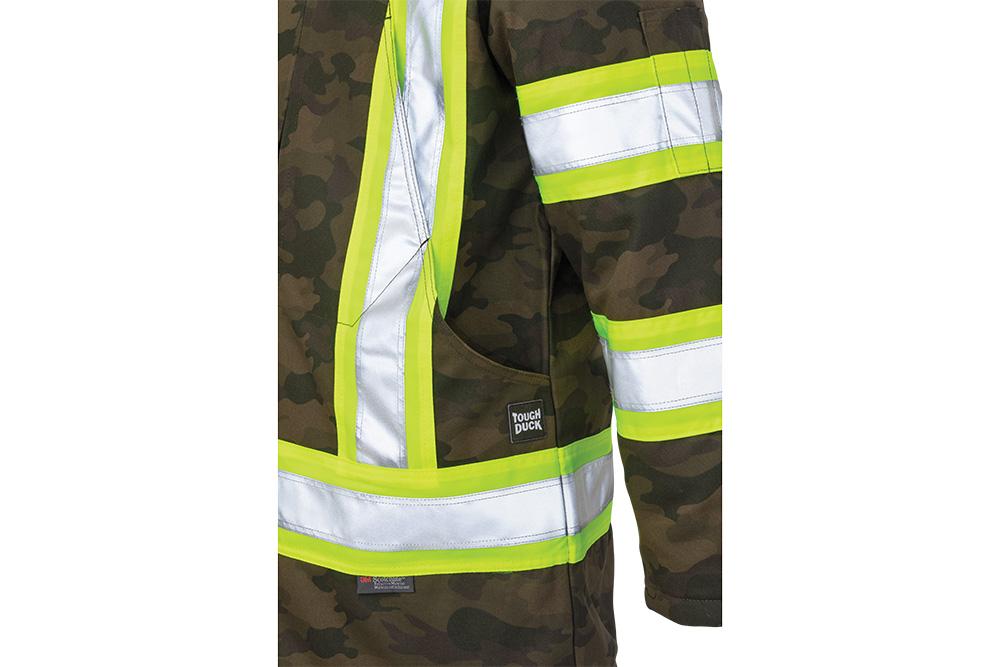Picture of Tough Duck Safety Camo Flex Duck Safety Parka
