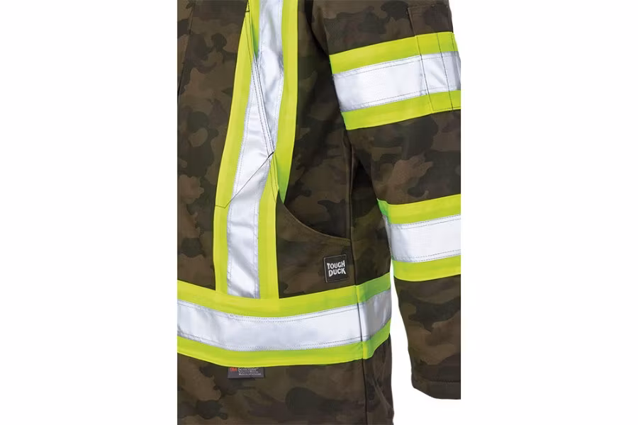 Picture of Tough Duck Safety Camo Flex Duck Safety Parka