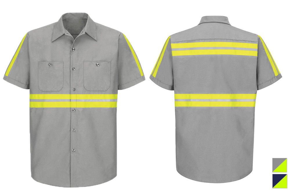 Picture of Red Kap Enhanced Visibility Industrial Work Shirt