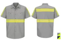 Picture of Red Kap Enhanced Visibility Industrial Work Shirt