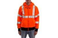 Picture of Tingley Class 3 Black Pocket Full-Zip Hooded Sweatshirt