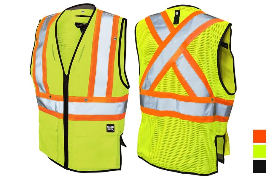 Tough Duck Safety Harness Compatible Safety Vest Alternate View