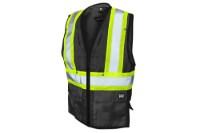 Tough Duck Safety Harness Compatible Safety Vest Perspective View