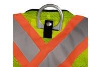 Tough Duck Safety Harness Compatible Safety Vest Additional Angle