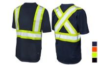 Tough Duck Safety Short Sleeve Safety T-Shirt w/ Pocket Perspective View