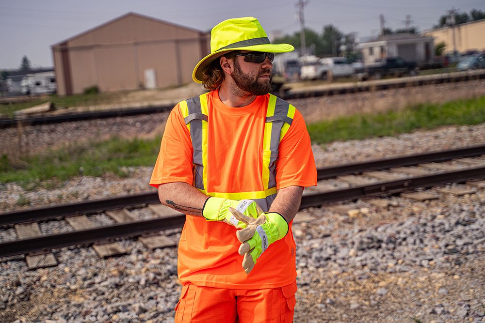 Picture of Tough Duck Safety Short Sleeve Safety T-Shirt w/ Pocket