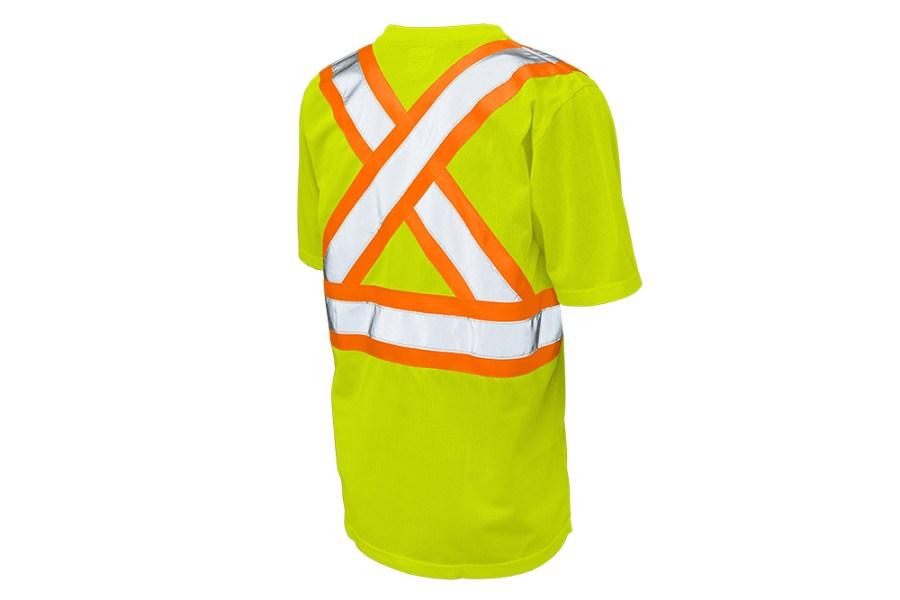 Tough Duck Safety Short Sleeve Safety T-Shirt w/ Pocket Alternate View