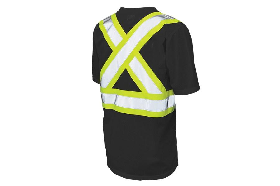 Tough Duck Safety Short Sleeve Safety T-Shirt w/ Pocket Feature Close-up