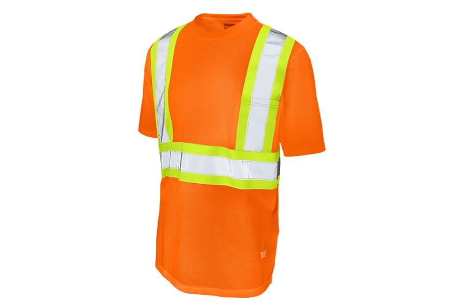 Tough Duck Safety Short Sleeve Safety T-Shirt w/ Pocket Additional Angle