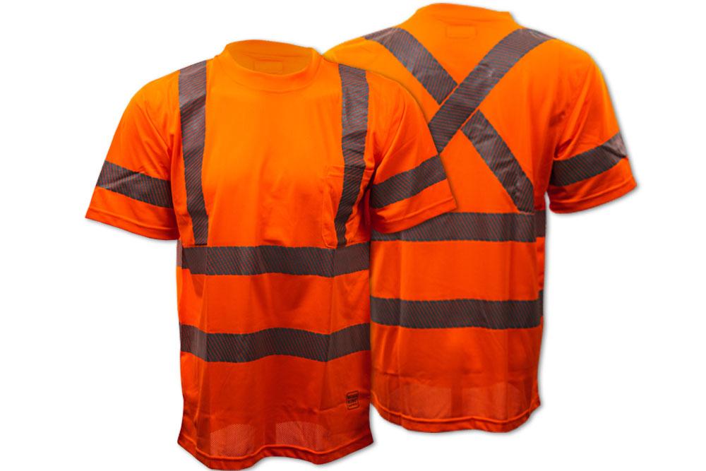 Picture of Tough Duck Safety Short Sleeve Safety Segmented Stripes T-Shirt