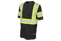 Tough Duck Safety Short Sleeve Cotton T-Shirt Feature Close-up