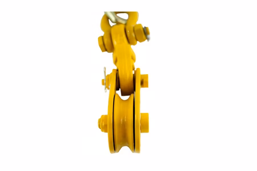 Picture of Zip's Snatch Block with Chain and Grab Hook