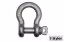 Picture of B/A Products Anchor Shackle Screw Pin, Carbon