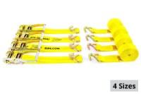 Picture of Zip's 4" Ratchet Tie-Down Assembly w/ Double J Hooks