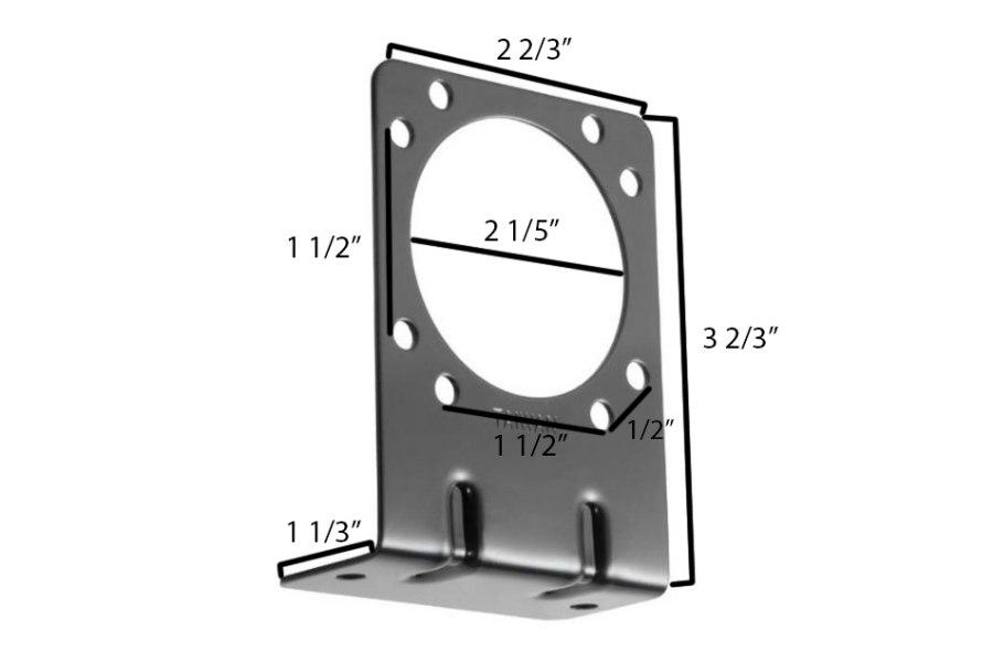 Picture of Velvac Mounting Bracket for Seven-Way Blade Socket